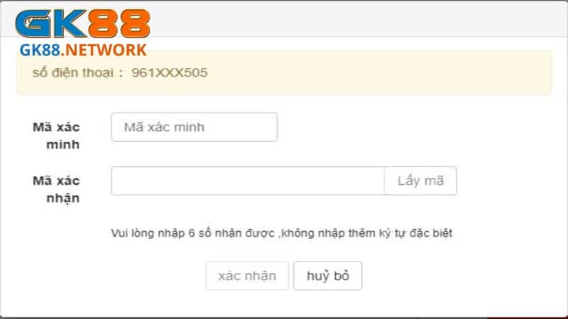 Người chơi hoàn tất các thông tin và nhập dữ liệu mới